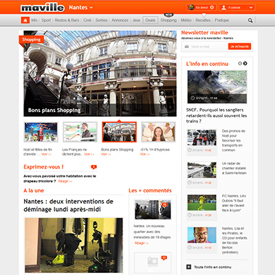 Portfolio - intégration web de Frédérique Celeste sur un site participatif